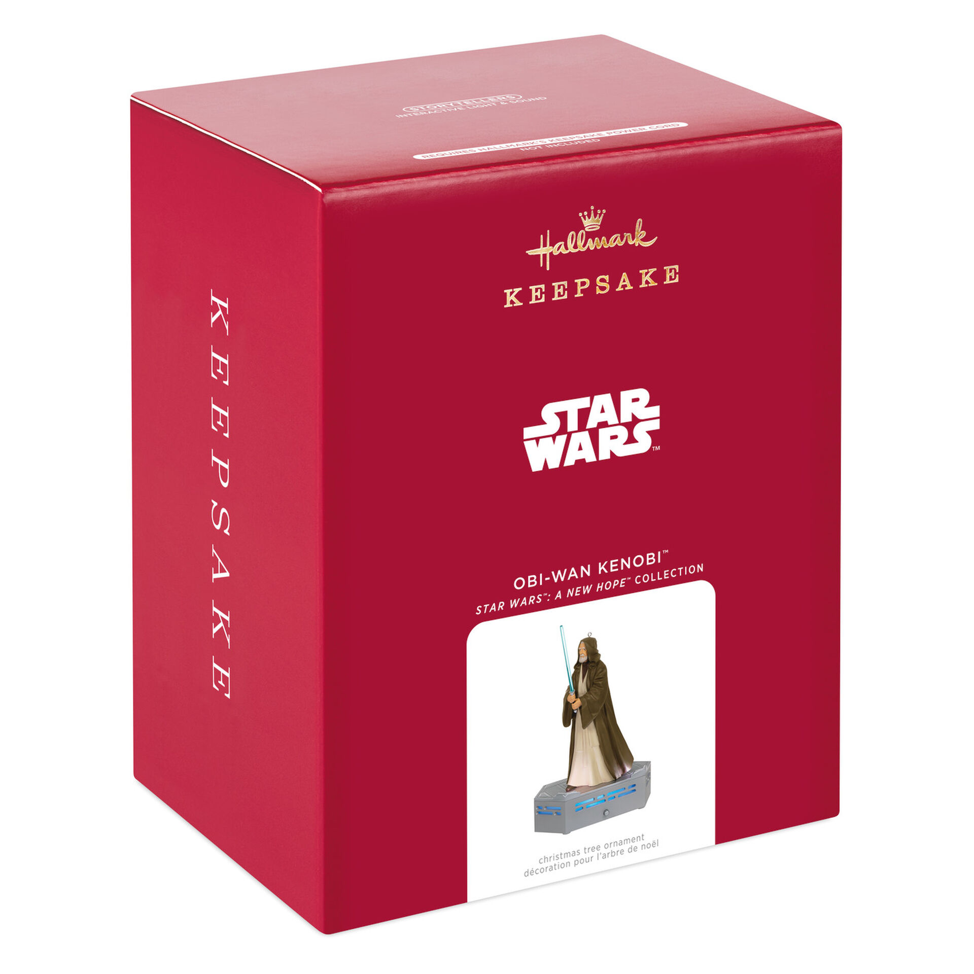 Star Wars: A New Hope™ Collection Obi-Wan Kenobi™ Ornament With Light and Sound 2021 - Occasions