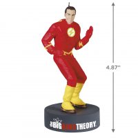 The Big Bang Theory™ Sheldon Cooper™ as The Flash™ Ornament With Sound 2021 - Image 3