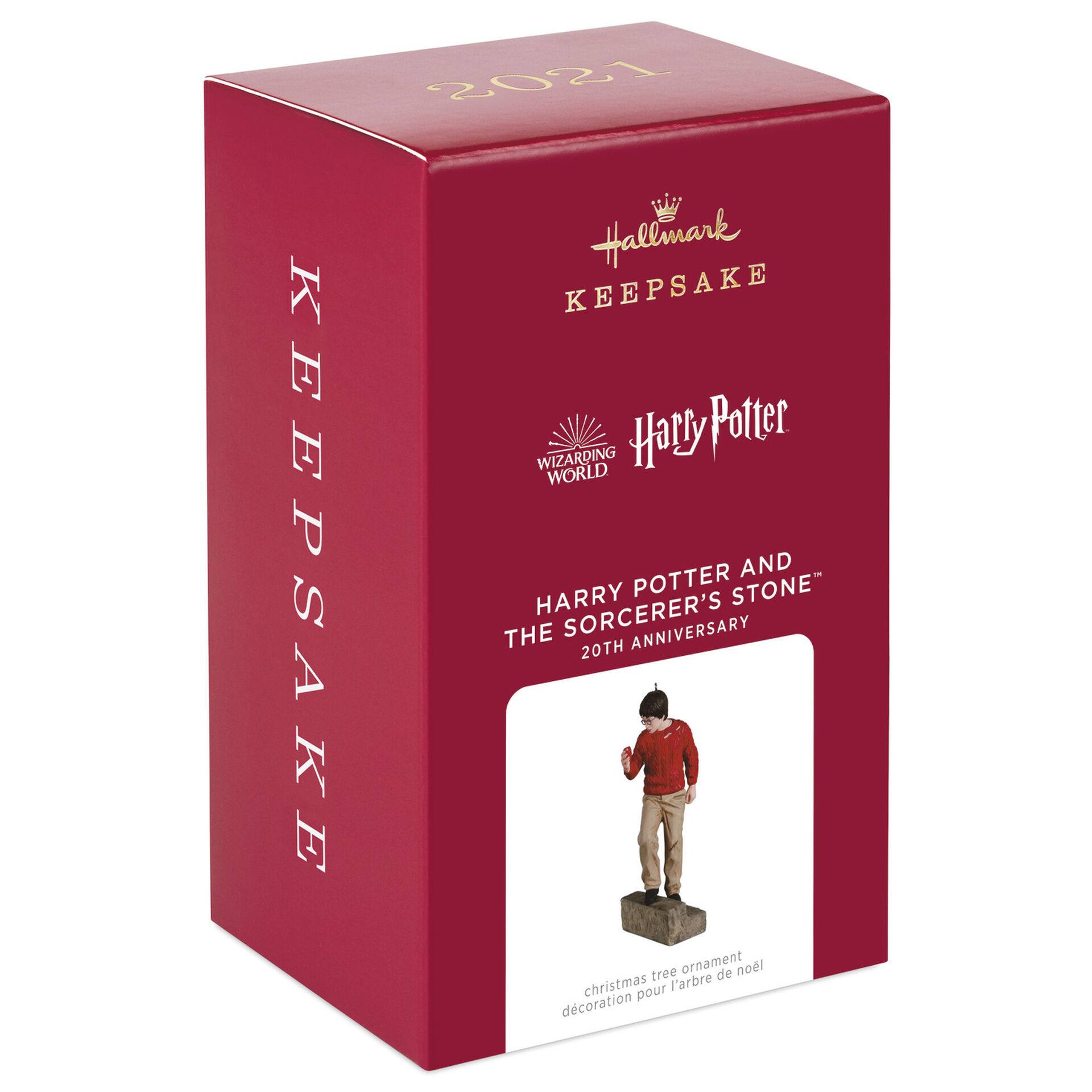 Hallmark Harry Potter and the Sorcerer's Stone Book Decoupage Christmas  Ornament