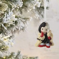 Disney 101 Dalmatians Cruella De Vil Precious Moments® Porcelain Ornament 2021 - Image 2