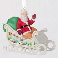 Santa's Sleigh 2021 Exclusive Ornament