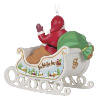 Santa's Sleigh 2021 Exclusive Ornament - Image 4