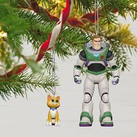 Buzz Lightyear And Sox Disney Keepsake Ornament 2022 - Image 2