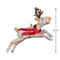 Birch Reindeer Keepsake Ornament 2022 - Image 3