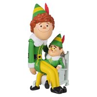 Papa Elf And Buddy The Elf Keepsake Ornament 2022