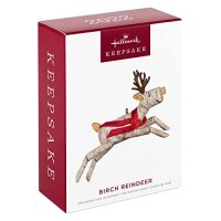 Birch Reindeer Keepsake Ornament 2022 - Image 4