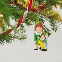 Papa Elf And Buddy The Elf Keepsake Ornament 2022 - Image 2
