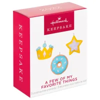A Few Of My Favorite Things Hallmark Keepsake Mini Ornament Set 2022 - Image 3