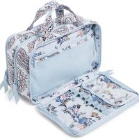 Vera Bradley Cotton Ultimate Travel Case - Soft Sky Paisley - Image 3