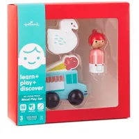 Hallmark's "learn + play + discover" Wood Playset - Ice Cream Truck