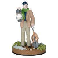 Disney The Haunted Mansion Collection The Caretaker and His Dog Keepsake Ornament 2024 - Image 2