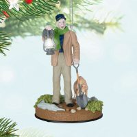 Disney The Haunted Mansion Collection The Caretaker and His Dog Keepsake Ornament 2024
