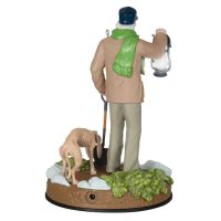 Disney The Haunted Mansion Collection The Caretaker and His Dog Keepsake Ornament 2024 - Image 4