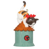 Mischievous Kittens 2024 Keepsake Ornament - Image 2