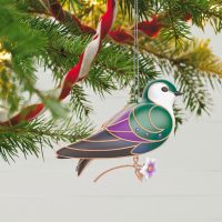 The Beauty of Birds Violet-Green Swallow Keepsake Ornament 2024