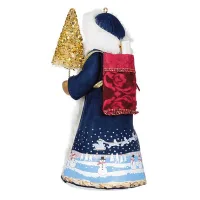 Hallmark Black Father Christmas Keepsake Ornament 2024 - Image 2