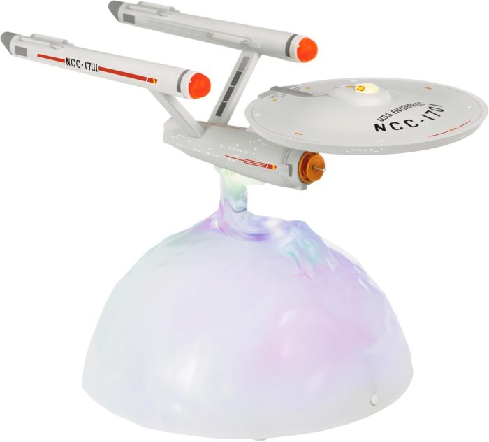 Hallmark Keepsake Tabletop Decoration - Star Trek U.S.S. Enterprise NCC-1701 With Light and Sound