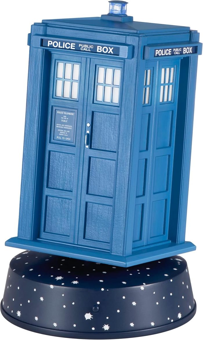 Hallmark Keepsake Tabletop Decoration - Doctor Who 60th Anniversary TARDIS With Light, Sound and Motion