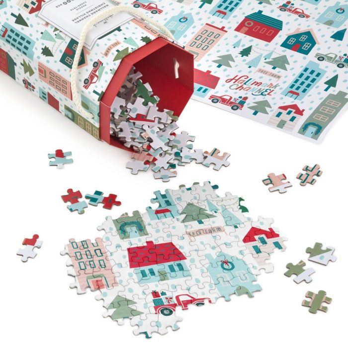 Hallmark Channel Christmas Village 1000-Piece Puzzle - Image 2