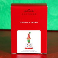 2021 Limited Edition Hallmark Keepsake Ornament - Friendly Gnome - Image 2